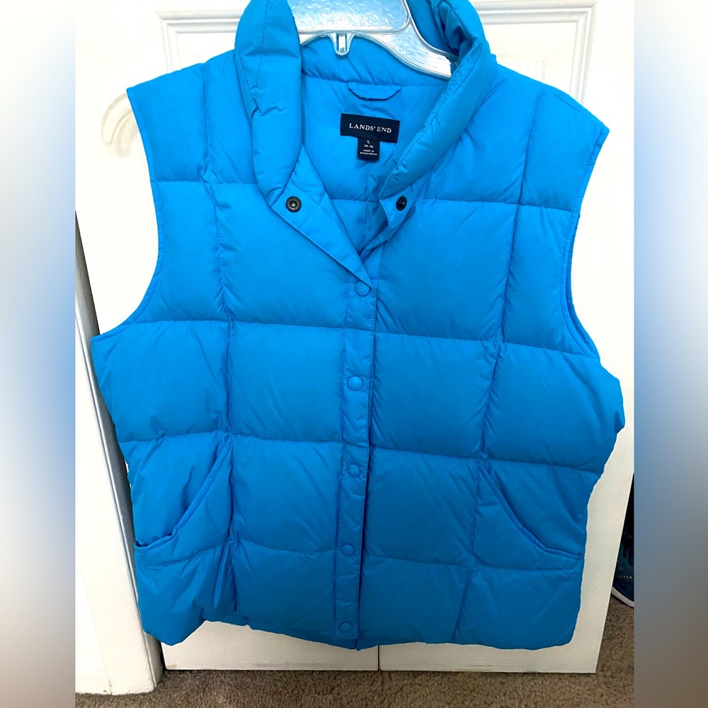 Lands End Vest Jacket